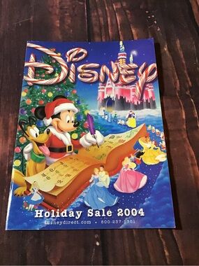 Vintage Disney catalog 2004 holiday sale